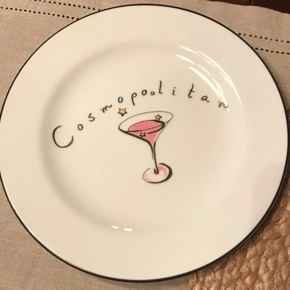 Pottery Barn Martini Plates